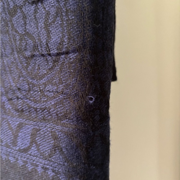 Pashmina Scarf | Navy - Picture 4 of 4